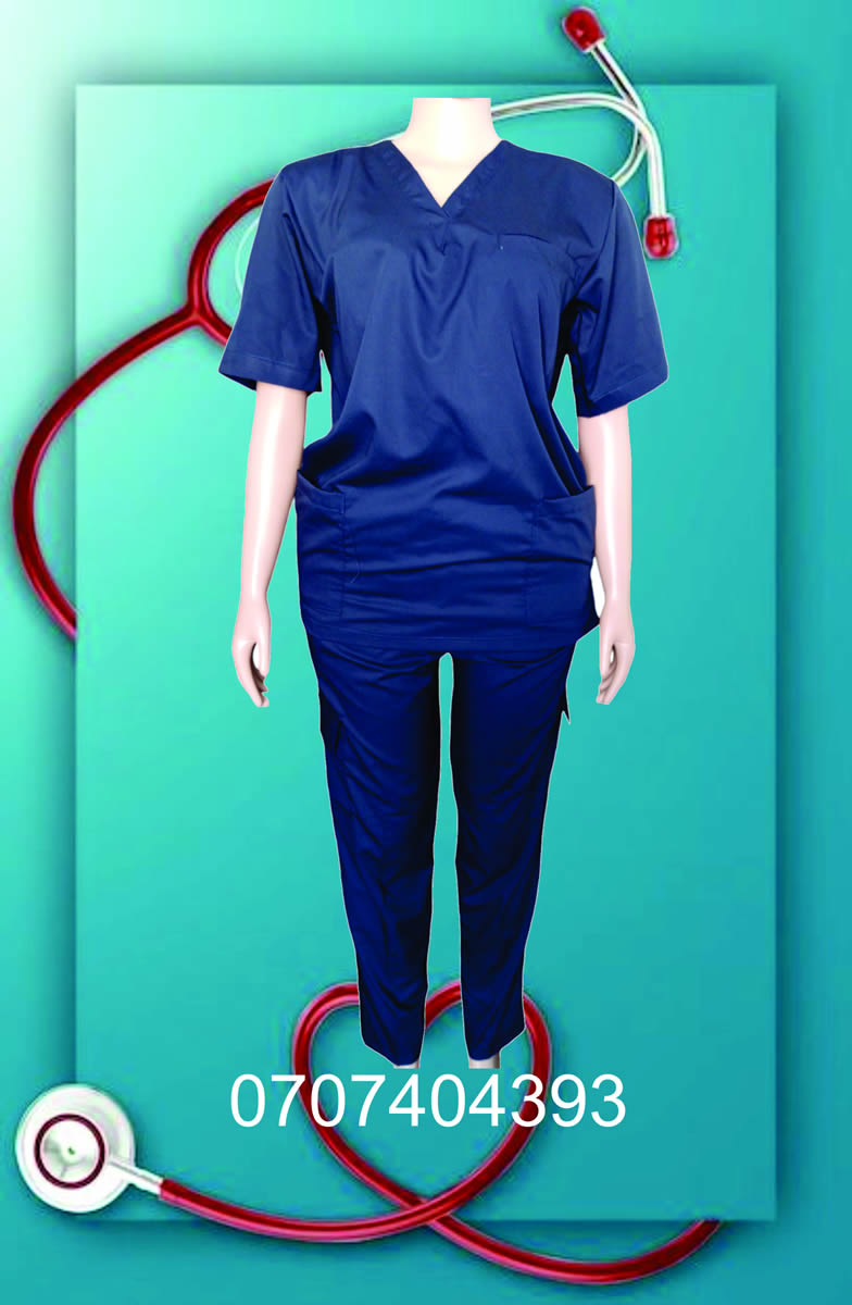 Navy blue medical scrubs for sale in Kenya-Nairobi